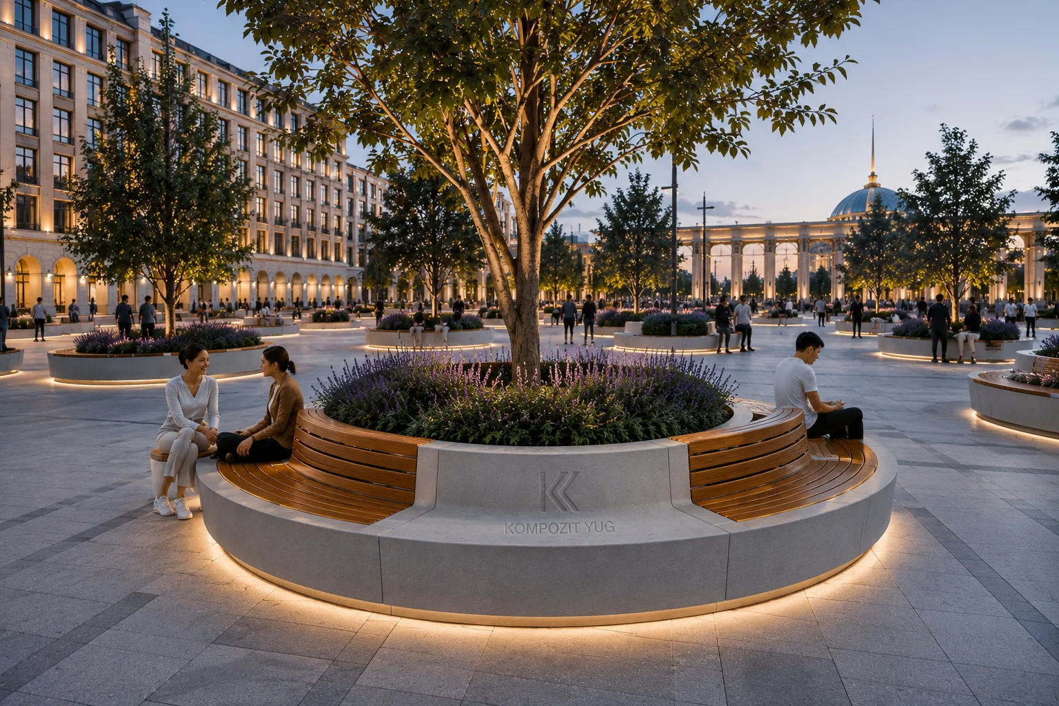 Проект благоустройства гостиничного комплекса